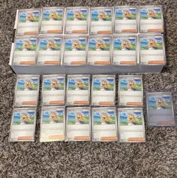 Lillie's Determination 119/132 Playset Lot of 23 - Pokemon TCG Mega Evolution NM - Image 1