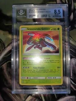 Schimmerndes Genesect 9/73 Schimmernde Legenden Deutsch NM Pokemon BGS 8,5 PSA - Image 1