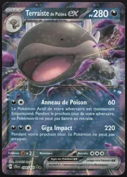 Carte Pokemon Terraiste de Paldea ex 094/159 Aventures Ensemble Francais - Image 1