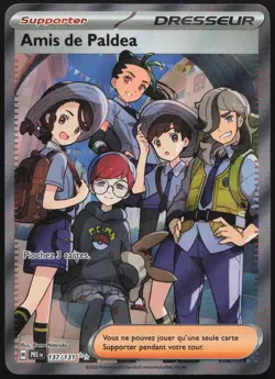 Carte Pokemon Amis de Paldea 137/131 Evolutions Prismatiques Francais - Image 1