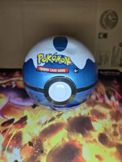 Pokemon Ball Tin - Dive Ball Very Rare SEALED - Image 1