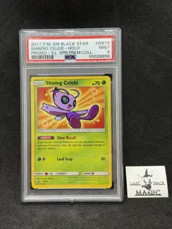 Pokemon Shining Celebi Black Star Promo SM79 Holo - PSA 9 Mint (2017) - Image 1
