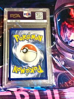 2017 POKEMON MEGA POWERS COLL PROMO #55A FULL ART/M LUCARIO EX PSA 9 - Image 2
