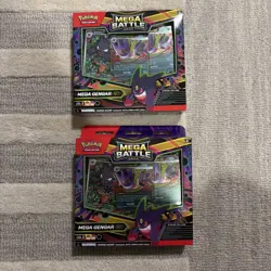 (Lot of 2) Pokemon TCG Battle Deck Mega Gengar EX IN HAND! - Image 1