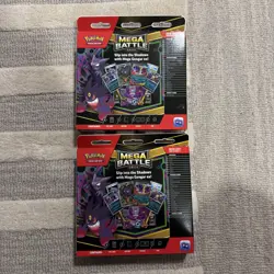 (Lot of 2) Pokemon TCG Battle Deck Mega Gengar EX IN HAND! - Image 2