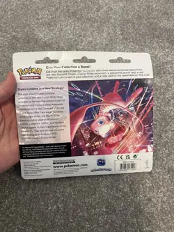 Pokemon TCG Fusion Strike 3 Pack Blister Eevee Promo - Sword & Shield Sealed - Image 3