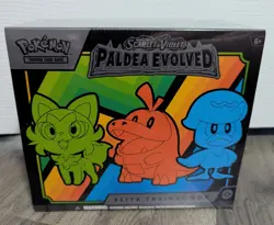 Pokemon TCG Paldea Evolved Elite Trainer Box (ETB) SV02 - Factory Sealed - Image 1