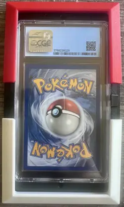 CGC 9 MINT Mimikyu SM163 Pokemon SM Black Star Promo Team Up With frame - Image 2