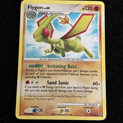 Pokemon FLYGON 5/132 (Holo Rare) Secret Wonders - NM/Near Mint - Image 1
