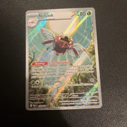 Pokemon TCG Ninjask Mega Evolutions 137/132 Illustration Rare Mint/Near Mint - Image 1