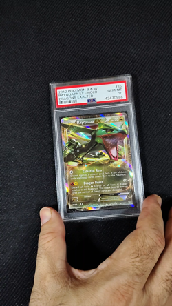 ✨ PSA 10 2012 Pokemon Black & White Dragons Exalted 85 Rayquaza EX - Image 2