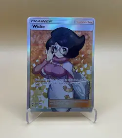 Pokemon Wicke 147/147 Burning Shadows Ultra Rare Full Art Holo NM - Image 1