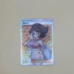 Pokemon Wicke 147/147 Burning Shadows Ultra Rare Full Art Holo NM - Image 3