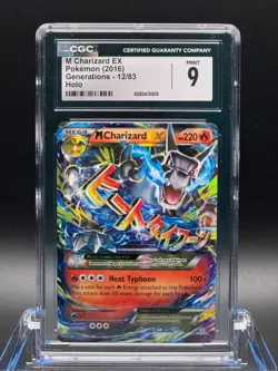 CGC 9 MINT ✨ - M Charizard EX 12/83 Generations Holo - 2016 Pokemon - Image 1