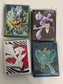4 Pokemon TCG - ETB Sleeves Lot - Image 1