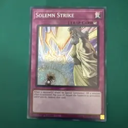 Yugioh - Solemn Strike - RA02-EN079 - Secret Rare - NM - Image 1