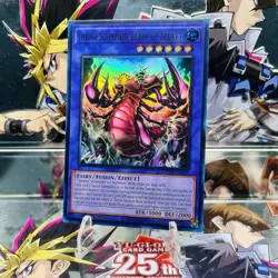 Yugioh Divine Scorpion Beast of Serket MZTM-EN005 Super Rare 1st Ed Near Mint - Image 1
