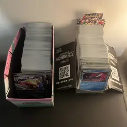 Japanese Pokemon Card Lot - 25+ V/EX - 70+Holo/Shiny - 1000 Bulk - NM Condition - Image 1