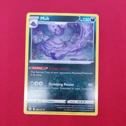 Muk 085/172 Rare Brilliant Stars Pokemon TCG Card Sword & Shield SWSH - Image 1