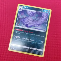 Muk 085/172 Rare Brilliant Stars Pokemon TCG Card Sword & Shield SWSH - Image 2
