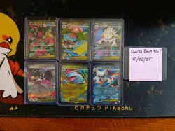 Pokemon TCG Mega EX 6 Card Lot With Venusaur, Abomasnow And Mawile - Image 1