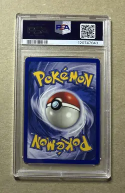 1999 Pokemon Jungle Jolteon Holo Card #4 PSA 7 - Image 2