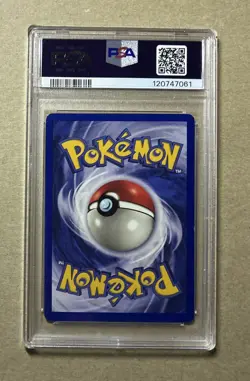 1999 Pokemon Base Set Kakuna Card #33 PSA 7 - Image 2