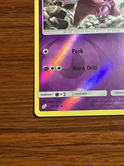 Nidorino Uncommon Reverse Holo Card 58/181 Pokemon TCG Sm-Team Up - Image 5