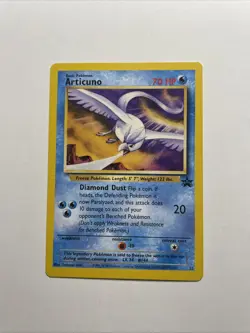 Articuno 22 Black Star WOTC Promo Pokemon TCG Card - Image 1