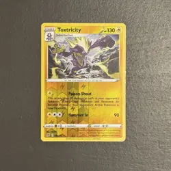Toxtricity Reverse Holo 069/192 NM Rebel Clash 2020 Pokemon Card - Image 1