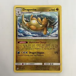 Pokemon Card Dragonite Reverse Holo Unified Minds Rare 151/236 - Image 1