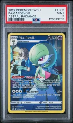PSA 9 MINT Gardevoir Astral Radiance Trainer Gallery Pokemon Card TG05/TG30 - Image 1