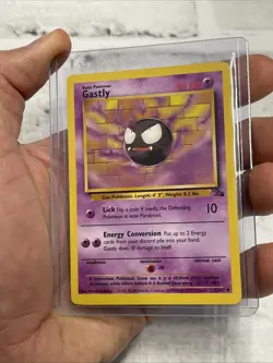 Gastly Fossil Set 1999 33/62 Pokemon TCG NM Near Mint Vintage Uncommon Card WOTC - Image 2