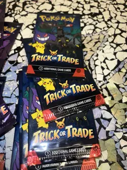 Lot Of 41 Pokemon Packs Trick Or Trade BOOster Bundle Halloween 3 Cards Per Pack - Image 4
