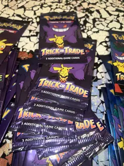 Lot Of 41 Pokemon Packs Trick Or Trade BOOster Bundle Halloween 3 Cards Per Pack - Image 5