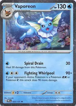 Pokemon Prismatic Evolutions 8 Cosmo Promo Cards - Mini Tin Costco Pack Full Set - Image 4