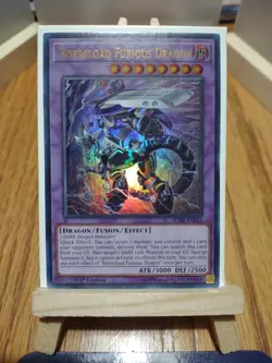 Yu-Gi-Oh Card Borreload Furious Dragon SDRR-EN042 Ultra Rare 1st Ed Collectable. - Image 1