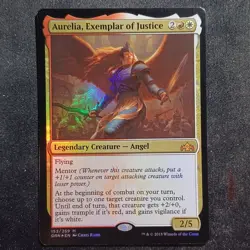 Aurelia, Exemplar of Justice - Foil - Guilds of Ravnica (MTG) - Image 1