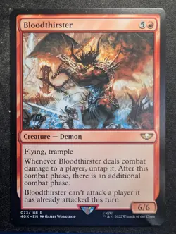 Bloodthirster - Warhammer 40K Commander (MTG) - Image 1