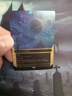 Mirrorpool (0117) (Borderless) (Galaxy Foil) - Edge of Eternities Stellar Sights - Image 2