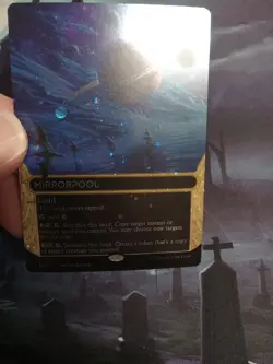 Mirrorpool (0117) (Borderless) (Galaxy Foil) - Edge of Eternities Stellar Sights - Image 4