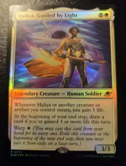 Haliya, Guided By Light 0019 Foil Rare Edge Of Eternities Magic: The Gathering - Image 1