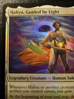 Haliya, Guided By Light 0019 Foil Rare Edge Of Eternities Magic: The Gathering - Image 2