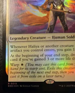 Haliya, Guided By Light 0019 Foil Rare Edge Of Eternities Magic: The Gathering - Image 4