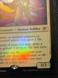 Haliya, Guided By Light 0019 Foil Rare Edge Of Eternities Magic: The Gathering - Image 5