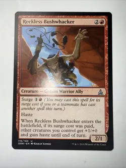 MTG Reckless Bushwhacker Oath of the Gatewatch 116/184 Regular Uncommon NM - Image 1