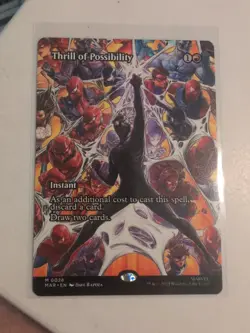 Thrill of Possibility (Borderless) #28 Mythic - MTG Marvel's Spider-Man MAR - NM - Image 1
