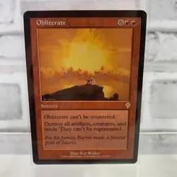 2000 Magic The Gathering: Invasion Obliterate 156/350 - Image 1