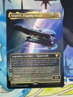 2025 MTG Edge Of Eternities Inspirit, Flagship Vessel #2 - Image 1
