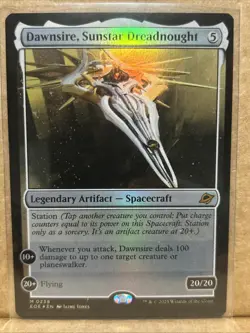 Dawnsire, Sunstar Dreadnought Edge of Eternities Foil - Image 1
